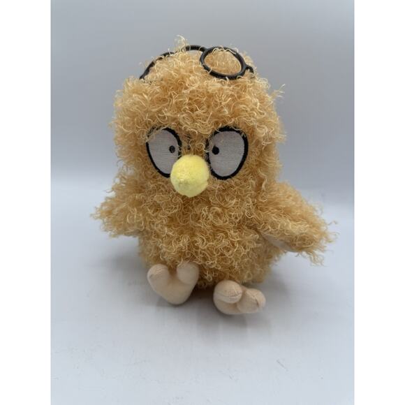 7.5" Frizzle, plush Chicken with glasses By Fiesta - Picture 1 of 5